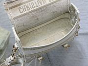 Dior Small Diorcamp Bag Jardin d'Hiver Embroidery with Gold-Tone Metallic Thread - 5