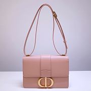 Dior 30 Montaigne Bag Rose Des Vents Box Calfskin size 24 x 17 x 6 cm - 1