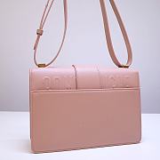 Dior 30 Montaigne Bag Rose Des Vents Box Calfskin size 24 x 17 x 6 cm - 3