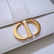 Dior 30 Montaigne Bag White Box Calfskin size 24 x 17 x 6 cm - 3