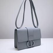 Dior 30 Montaigne Bag Cloud Blue Box Calfskin size 24 x 17 x 6 cm - 5