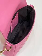 FENDI Baguette Pink Nappa Leather Bag size 19 x 11.5 x 4 cm - 6