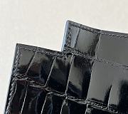 Hermes Kelly Black Glossy Alligator Leather size 35 x 25 x 13 cm - 2