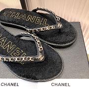 Chanel Slippers Black - 4