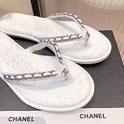 Chanel Slippers White - 5