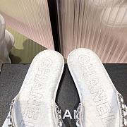 Chanel Slippers White - 4