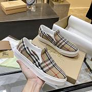 Burberry Vintage Check Cotton Sneakers - 4