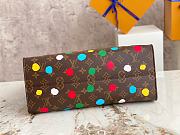 LV x YK Onthego MM Monogram Canvas With 3D Painted Dots Print - 2