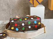 LV x YK Onthego PM Monogram Canvas With 3D Painted Dots Print - 6