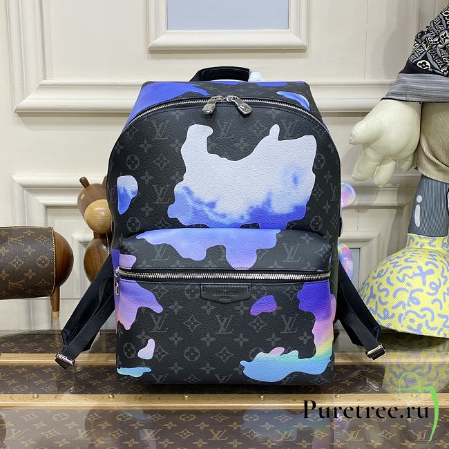 LV Discovery Backpack Sunrise Monogram Eclipse Canvas M21429 - 1