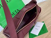 Bottega Veneta Brick Cassette Burgundy Lambskin size 28x14x10 cm - 6