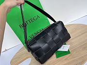 Bottega Veneta Brick Cassette Black Lambskin size 28x14x10 cm - 4