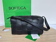 Bottega Veneta Brick Cassette Black Lambskin size 28x14x10 cm - 1