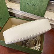 Gucci Aphrodite Small Shoulder Bag White Leather 731817 size 25x19x7 cm - 5