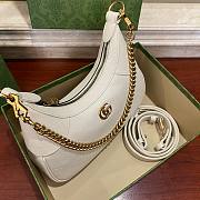 Gucci Aphrodite Small Shoulder Bag White Leather 731817 size 25x19x7 cm - 3