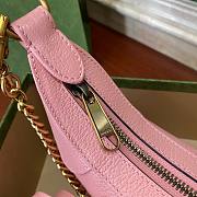 Gucci Aphrodite Small Shoulder Bag Pink Leather 731817 size 25x19x7 cm - 3