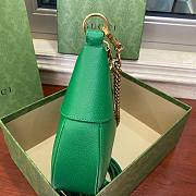 Gucci Aphrodite Small Shoulder Bag Green Leather 731817 size 25x19x7 cm - 6