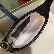 Jackie 1961 Mini Shoulder Bag Black/Ivory GG Supreme 685127 20×4×13cm - 6