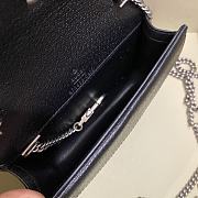 Gucci Dionysus GG Super Mini Bag Black/Ivory GG Supreme 476432  - 6