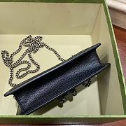 Gucci Dionysus GG Super Mini Bag Black/Ivory GG Supreme 476432  - 5