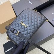 YSL Gaby Chain Pouch In Quilted Black Lambskin size 13 x 9 x 3.5 cm - 3