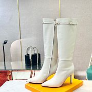 Louis Vuitton Long Boots White - 1