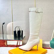 Louis Vuitton Long Boots White - 6