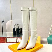Louis Vuitton Long Boots White - 2