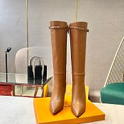 Louis Vuitton Long Boots Brown - 5