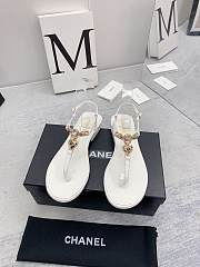 Chanel Sandal White - 1