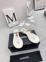 Chanel Sandal White - 4