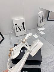 Chanel Sandal White - 3