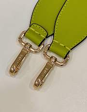 Fendi Sunshine Medium Green Leather Shopper size 37x13.5x32 cm - 2