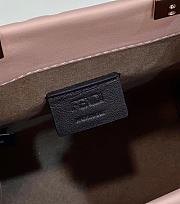 Fendi Mini Sunshine Shopper Pink Leather Bag size 13x5x17 cm - 6