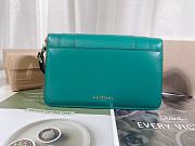 Bvlgari Serpenti Forever East-West Shoulder Bag Green size 22x15x4.5 cm - 4