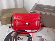 Bvlgari Serpenti Forever East-West Shoulder Bag Red size 22x15x4.5 cm - 1