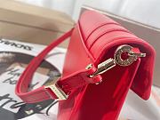 Bvlgari Serpenti Forever East-West Shoulder Bag Red size 22x15x4.5 cm - 4