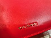 Bvlgari Serpenti Forever East-West Shoulder Bag Red size 22x15x4.5 cm - 5