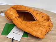 Bottega Veneta Mini Ladies Jodie Hobo Woven Bag Orange 23x28x8 cm - 5