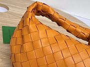Bottega Veneta Mini Ladies Jodie Hobo Woven Bag Orange 23x28x8 cm - 3