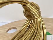 Bottega Veneta Double Knot Gold Lambskin Handle Bag 680934 25 x 12 x 10cm - 3