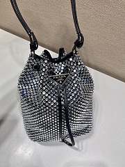 Prada Satin Mini-Bag With Crystals size 16 x 21 x 10 cm - 5