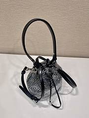 Prada Satin Mini-Bag With Crystals size 16 x 21 x 10 cm - 6