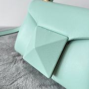 Valentino Mini One Stud Handbag In Mint Green Nappa size 20x13x8.5 cm - 3