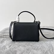 Valentino Mini One Stud Handbag In Black Nappa size 20x13x8.5 cm - 2