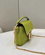 FENDI Baguette Green Nappa Leather Bag size 18 x 11 x 4 cm - 2