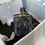 Chanel Cargo Vanity Case Black Lambskin 17cm - 6