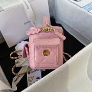 Chanel Cargo Vanity Case Pink Lambskin 17cm - 6