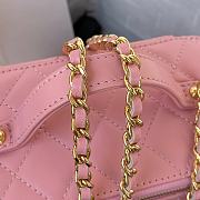 Chanel Cargo Vanity Case Pink Lambskin 17cm - 4