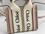 Chloe Woody Nano Tote White/Pink size 14x12x4 cm - 2